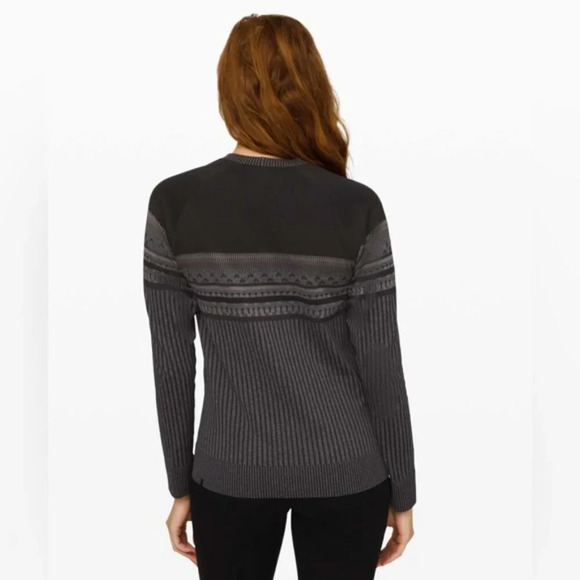 Lululemon Rest Less Pullover *Relaxed Black/White/Titanium/Black - Picture 3 of 8